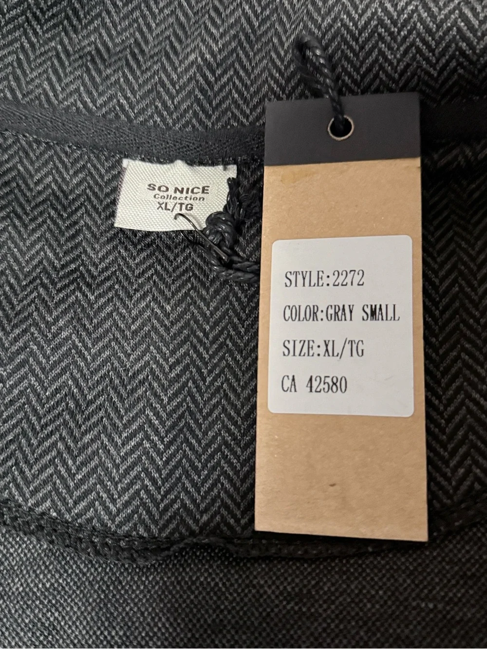 So Nice & Co Herringbone Military Jacket